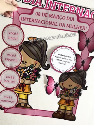 Painel Dia da Mulher e Moldura para Foto - foto 6 de 10