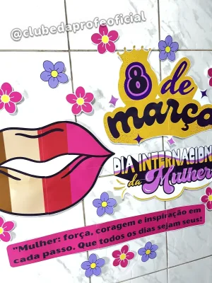 Painel Dia Internacional da Mulher - foto 7 de 7