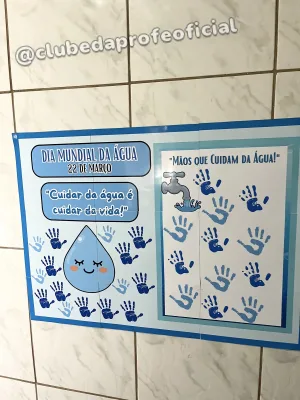 Painel Interativo Dia da Água: Mãos que Cuidam da Água - foto 2 de 6