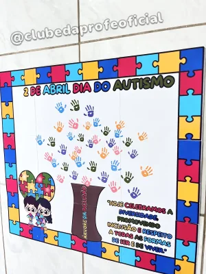 Painel Dia do Autismo: Árvore da Inclusão - foto 6 de 6