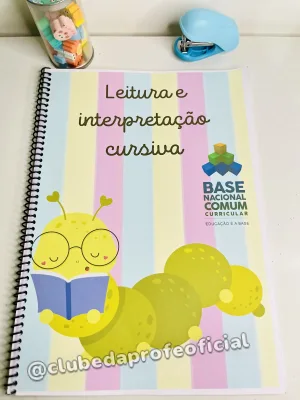 Apostila de Leitura e Interpretação em Letra Cursiva - foto 4 de 12