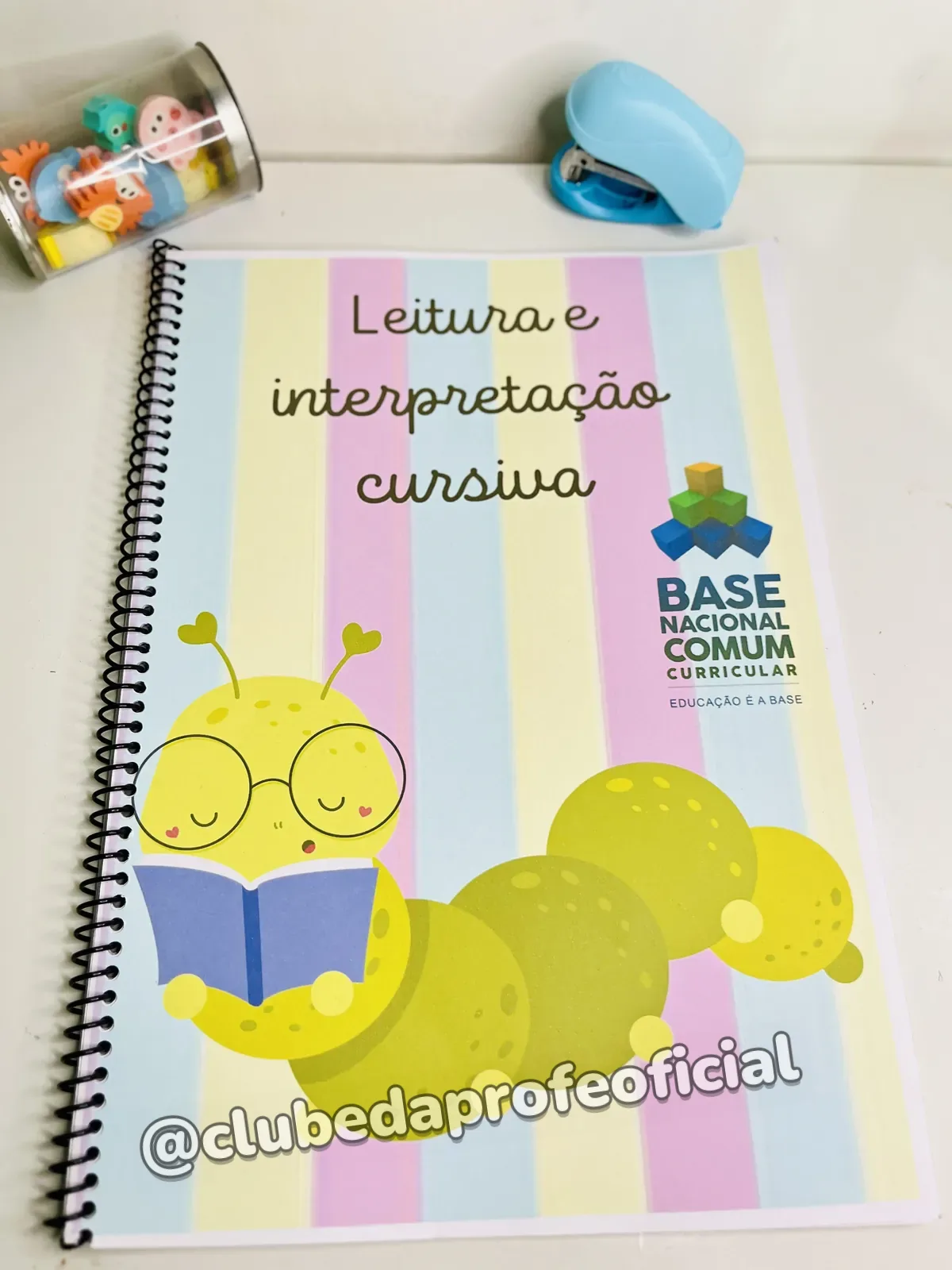 Apostila de Leitura e Interpretação em Letra Cursiva - foto 1 de 12