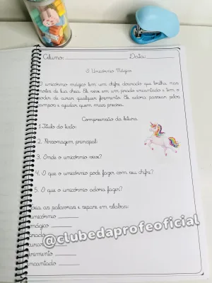Apostila de Leitura e Interpretação em Letra Cursiva - foto 8 de 12