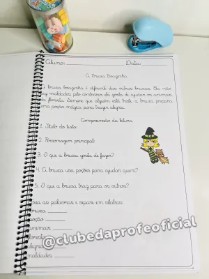 Apostila de Leitura e Interpretação em Letra Cursiva - foto 9 de 12