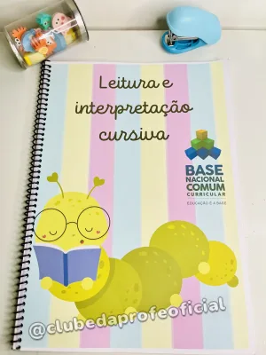 Apostila de Leitura e Interpretação em Letra Cursiva - foto 3 de 12