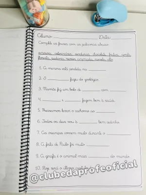 Apostila de Leitura e Interpretação em Letra Cursiva - foto 11 de 12