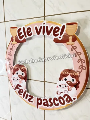 Bambolê Páscoa Cristã - foto 6 de 6
