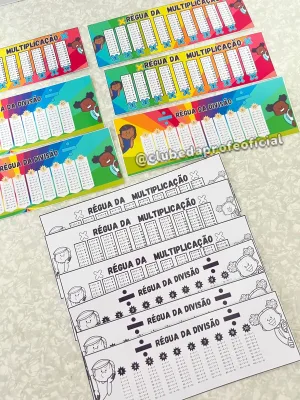 Painel e Réguas de Multiplicação e Divisão - foto 7 de 7