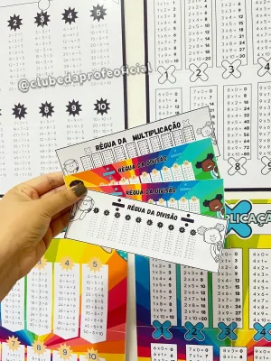 Painel e Réguas de Multiplicação e Divisão - foto 3 de 7