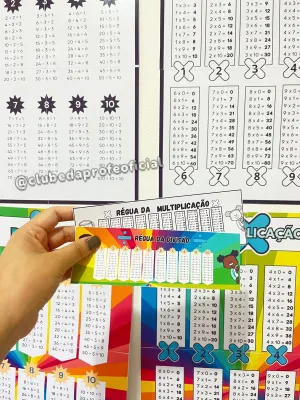 Painel e Réguas de Multiplicação e Divisão - foto 2 de 7