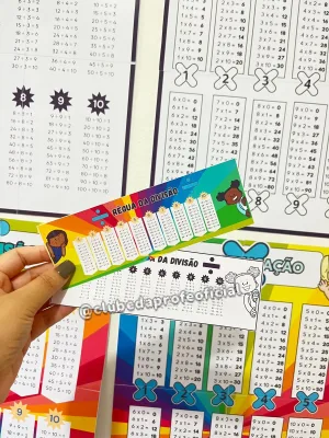 Painel e Réguas de Multiplicação e Divisão - foto 6 de 7