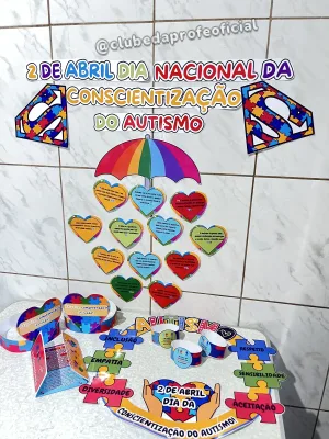 Kit Dia do Autismo - foto 2 de 11