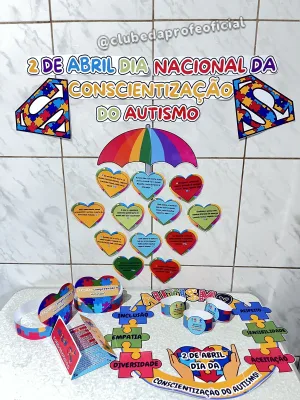 Kit Dia do Autismo - foto 3 de 11