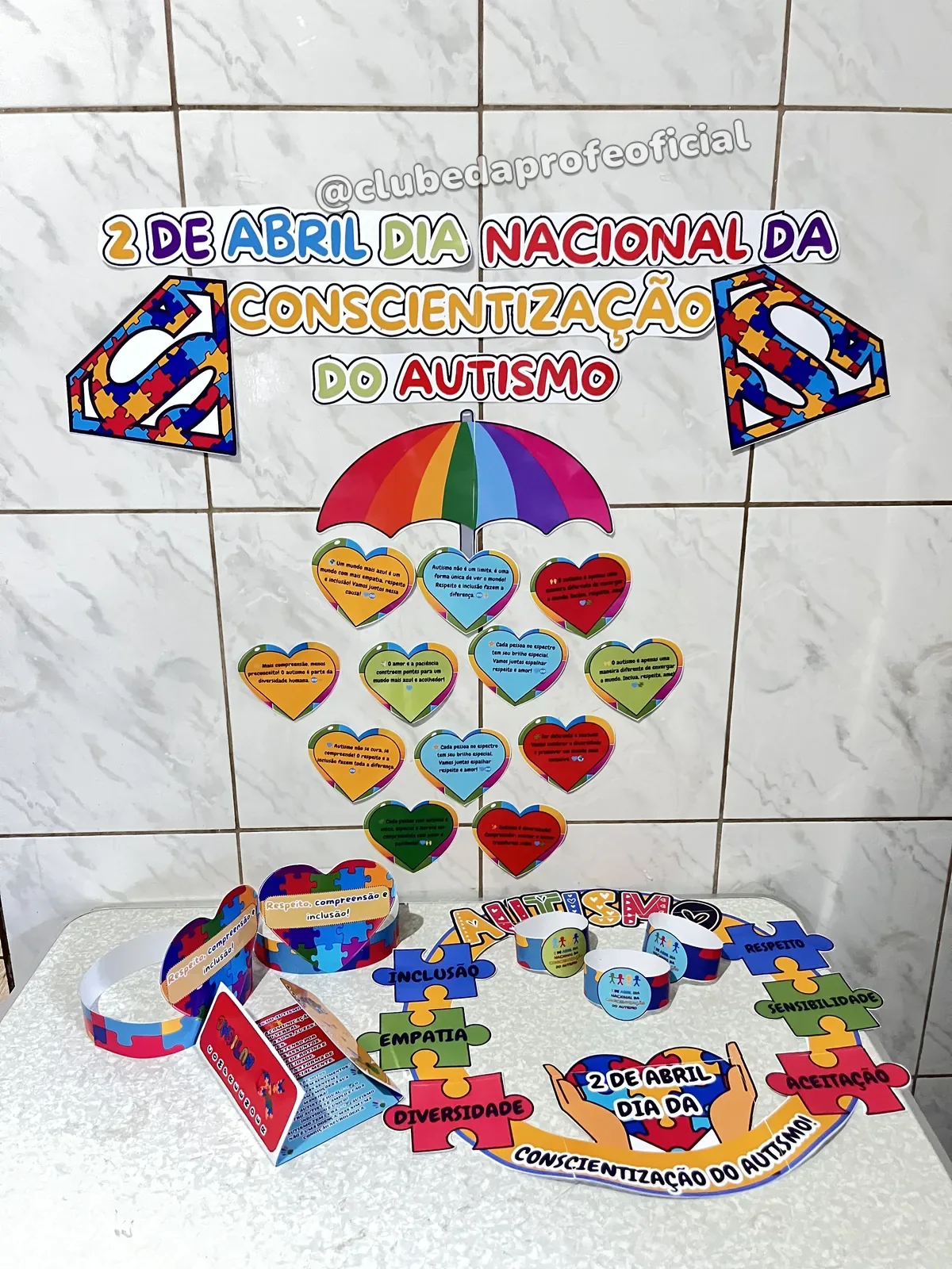 Kit Dia do Autismo - foto 1 de 11