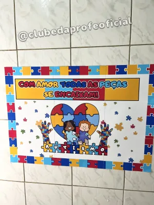 Painel Dia do Autismo - foto 3 de 6