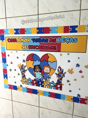 Painel Dia do Autismo