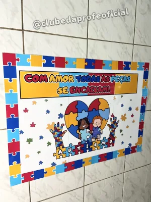 Painel Dia do Autismo - foto 2 de 6