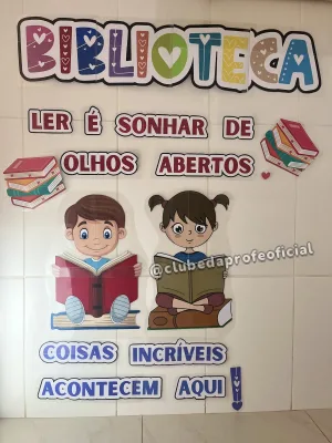 Painel Biblioteca