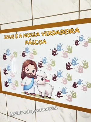 Painel Jesus é a Nossa Verdadeira Páscoa - foto 7 de 7