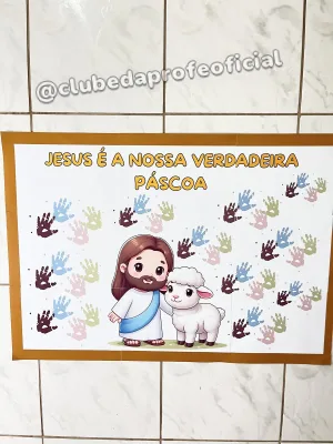 Painel Jesus é a Nossa Verdadeira Páscoa - foto 2 de 7