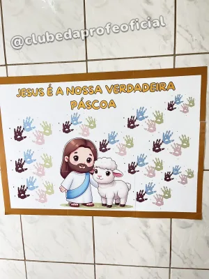 Painel Jesus é a Nossa Verdadeira Páscoa - foto 1 de 7