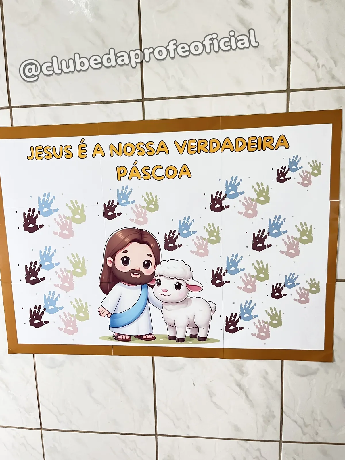 Painel Jesus é a Nossa Verdadeira Páscoa - foto 1 de 7