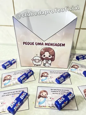 Caixa de Mensagens de Páscoa Cristã - foto 2 de 5