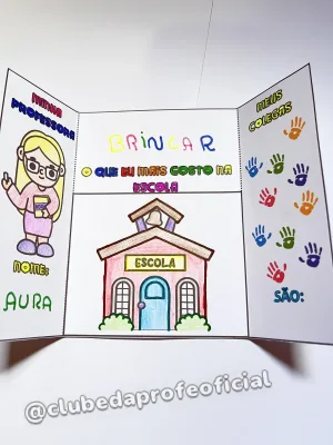 Lapbook Dia da Escola - foto 4 de 5