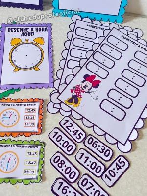 É Hora de Aprender: Atividades com Horas e Relógio - foto 3 de 6