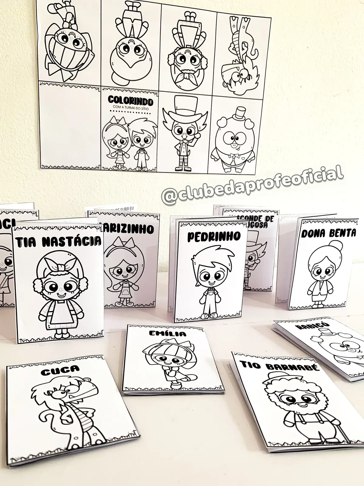 Mini Livrinhos Sanfonados Sítio do Picapau Amarelo - foto 1 de 17