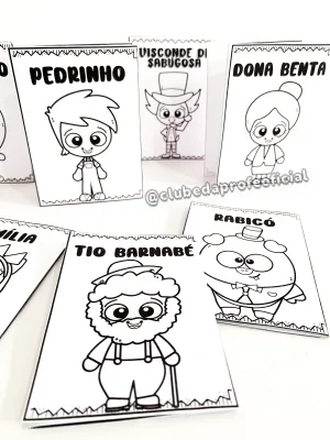 Mini Livrinhos Sanfonados Sítio do Picapau Amarelo - foto 7 de 17