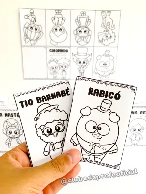Mini Livrinhos Sanfonados Sítio do Picapau Amarelo - foto 14 de 17