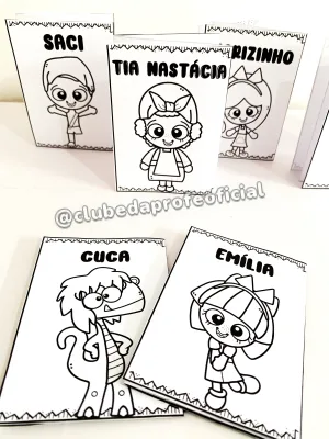 Mini Livrinhos Sanfonados Sítio do Picapau Amarelo - foto 16 de 17