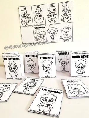 Mini Livrinhos Sanfonados Sítio do Picapau Amarelo - foto 2 de 17