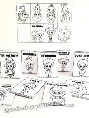 Mini Livrinhos Sanfonados Sítio do Picapau Amarelo - foto 6 de 17