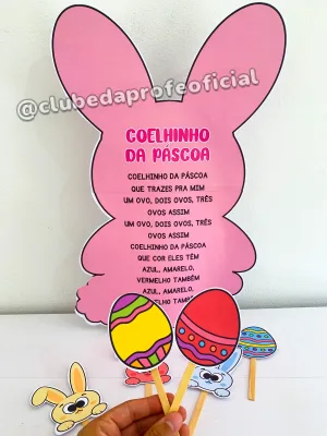 Luva Musical Coelhinho da Páscoa - foto 8 de 22