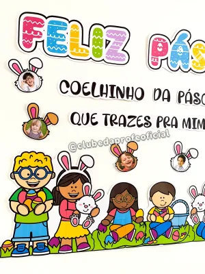 Painel de Páscoa com Molduras para Fotos - foto 7 de 16