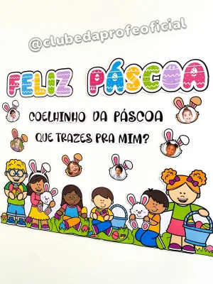 Painel de Páscoa com Molduras para Fotos - foto 3 de 16