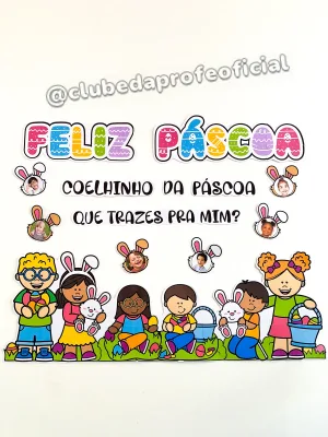 Painel de Páscoa com Molduras para Fotos - foto 2 de 16