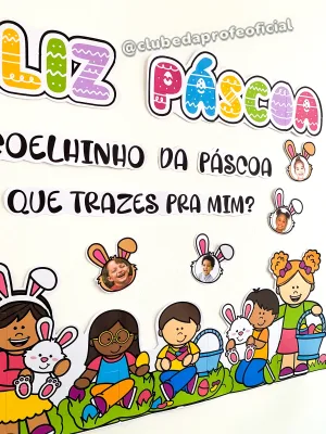 Painel de Páscoa com Molduras para Fotos - foto 14 de 16
