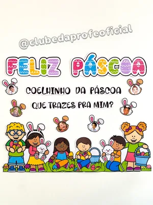 Painel de Páscoa com Molduras para Fotos - foto 4 de 16