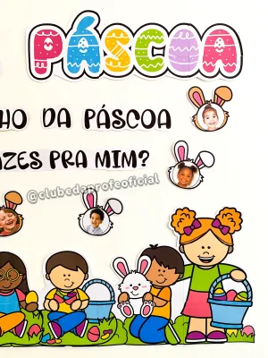 Painel de Páscoa com Molduras para Fotos - foto 16 de 16
