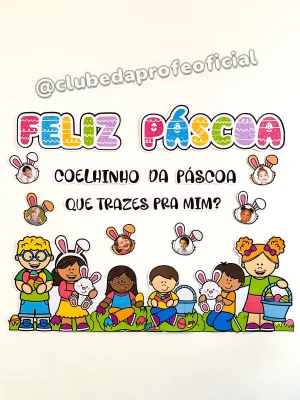 Painel de Páscoa com Molduras para Fotos - foto 9 de 16