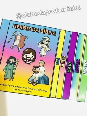 Flipbook Heróis da Bíblia - foto 2 de 5