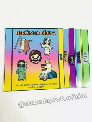 Flipbook Heróis da Bíblia