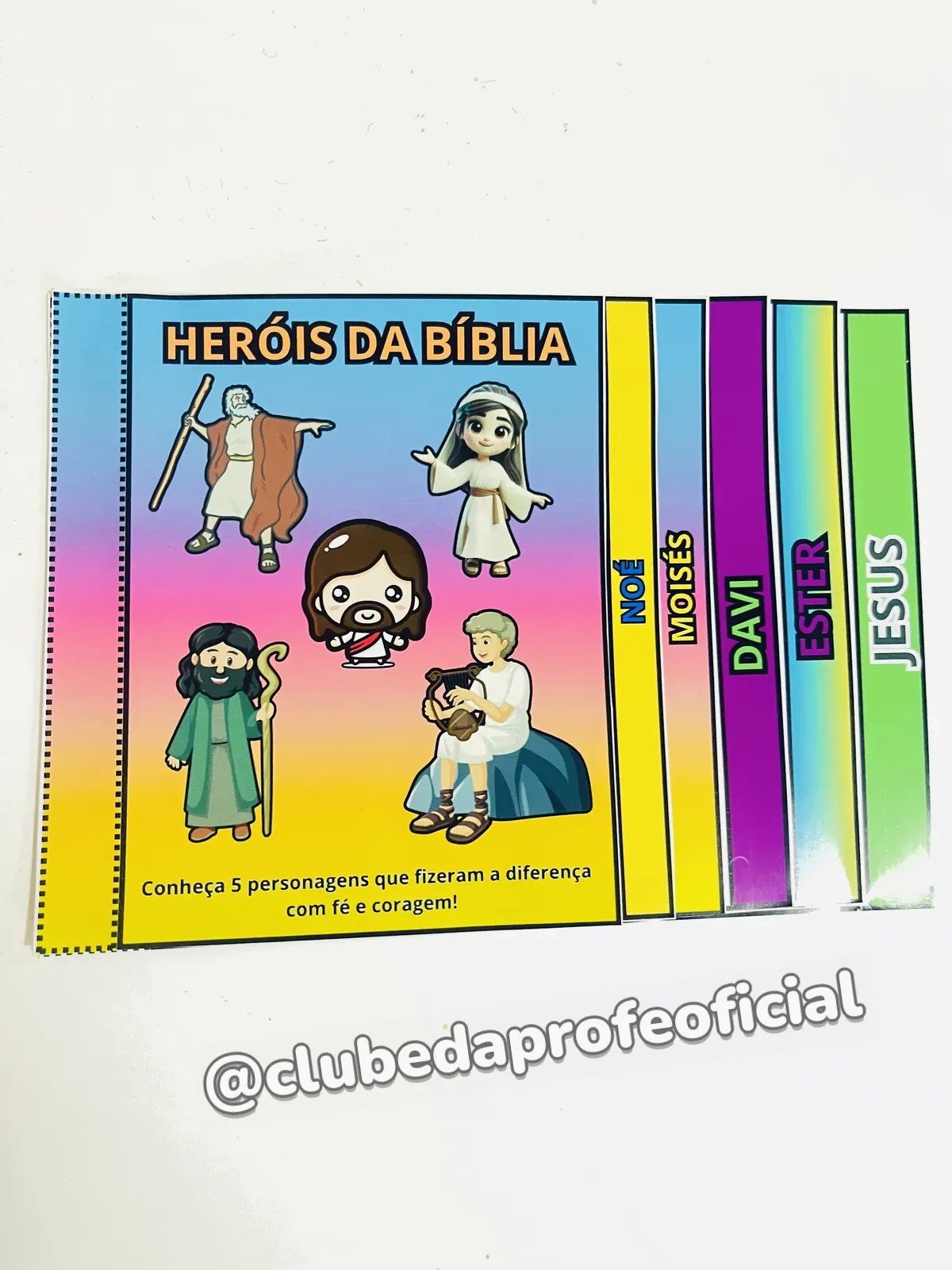 Flipbook Heróis da Bíblia - foto 1 de 5