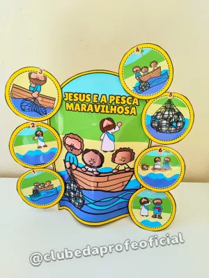 História na Luva: Jesus e a Pesca Maravilhosa - foto 2 de 9