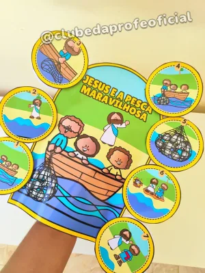História na Luva: Jesus e a Pesca Maravilhosa - foto 8 de 9