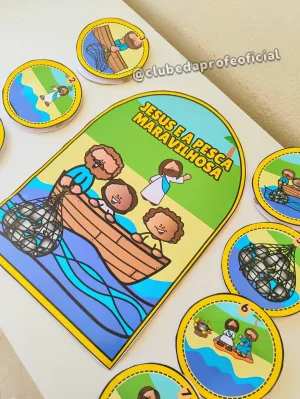 História na Luva: Jesus e a Pesca Maravilhosa - foto 4 de 9