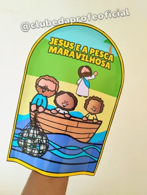 História na Luva: Jesus e a Pesca Maravilhosa - foto 5 de 9
